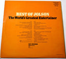 Al Jolson : The Best Of Jolson (2xLP, Comp)