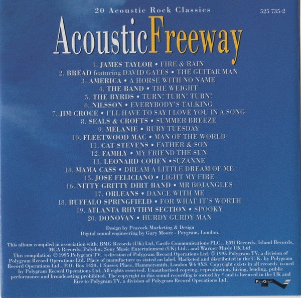 Various : Acoustic Freeway (CD, Comp)