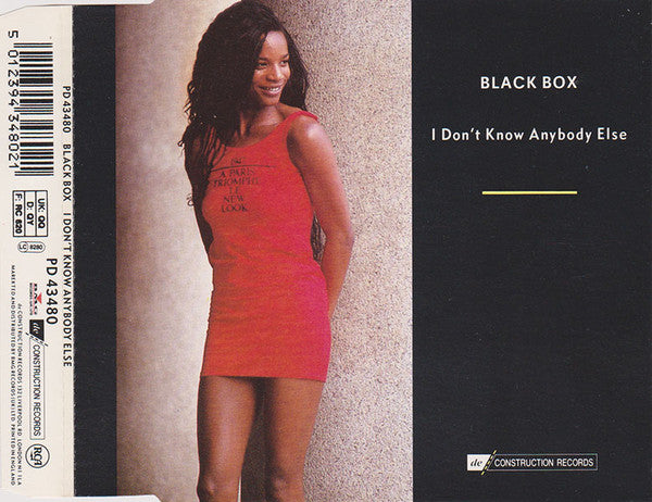 Black Box : I Don't Know Anybody Else (CD, Single)