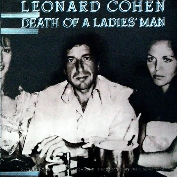 Leonard Cohen : Death Of A Ladies' Man (LP, Album, Gat)