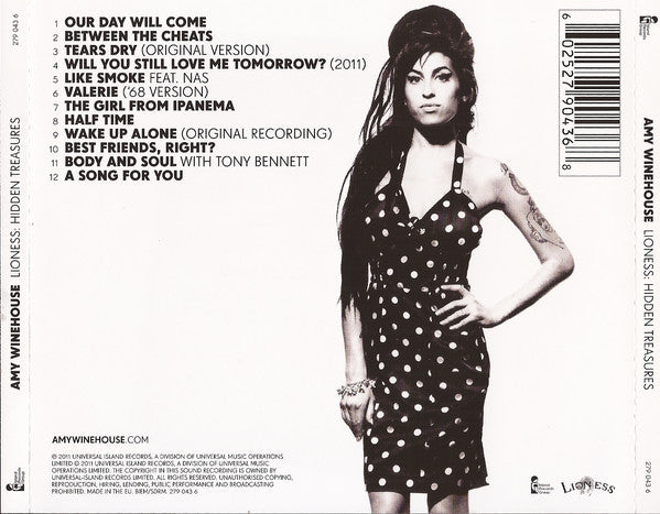 Amy Winehouse : Lioness: Hidden Treasures (CD, Album)