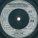 Elton John : Cold As Christmas (In The Middle Of The Year) / Crystal (7", Single)