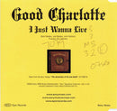 Good Charlotte : I Just Wanna Live (CD, Advance, Single, Copy Prot., Promo)