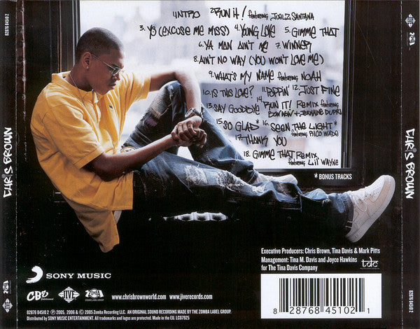 Chris Brown (4) : Chris Brown (CD, Album, RE)