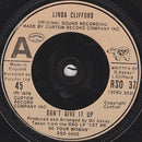 Linda Clifford : Don't Give It Up (7", Single)