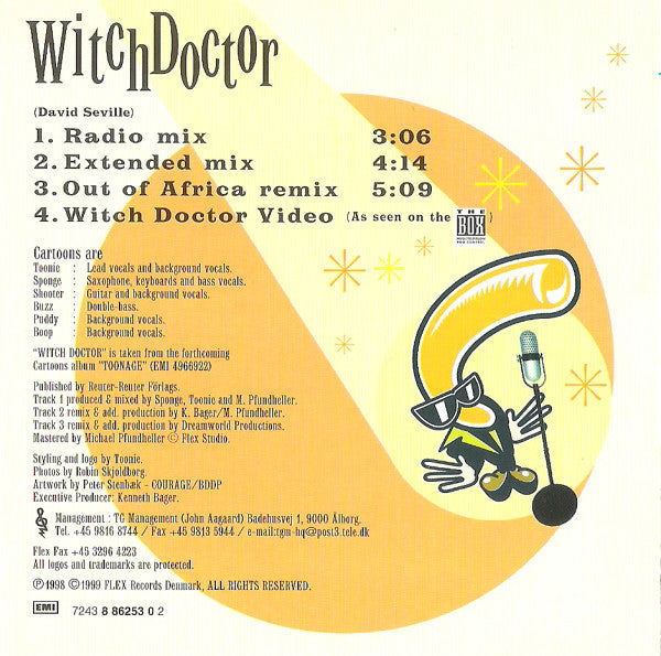 Cartoons : Witch Doctor (CD, Maxi, Enh)