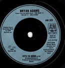 Bryan Adams : Straight From The Heart (7", Single)