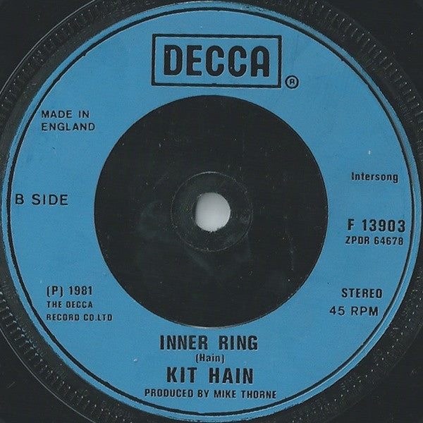 Kit Hain : Danny (7")