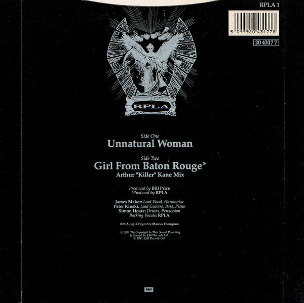 RPLA : Unnatural Woman (7")