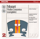 Mozart*, Arthur Grumiaux, London Symphony Orchestra, Sir Colin Davis, New Philharmonia Orchestra, Raymond Leppard : Violin Concertos (Complete) (2xCD, Comp, RM)
