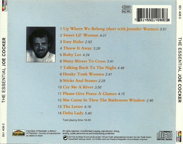 Joe Cocker : The Essential Joe Cocker (CD, Comp)