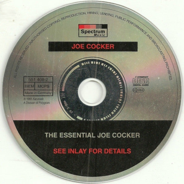 Joe Cocker : The Essential Joe Cocker (CD, Comp)