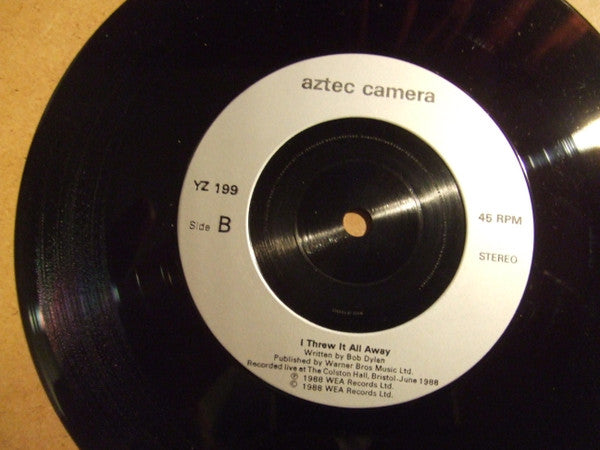 Aztec Camera : Working In A Goldmine (7", Single)
