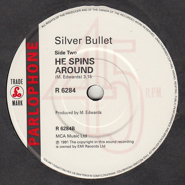 Silver Bullet : Undercover Anarchist (7", Single)