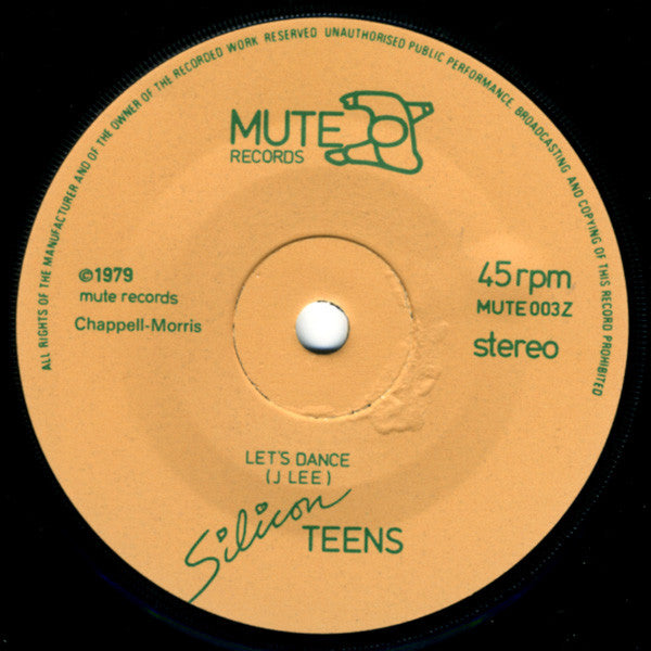 Silicon Teens : Memphis Tennessee (7", Single, Sol)