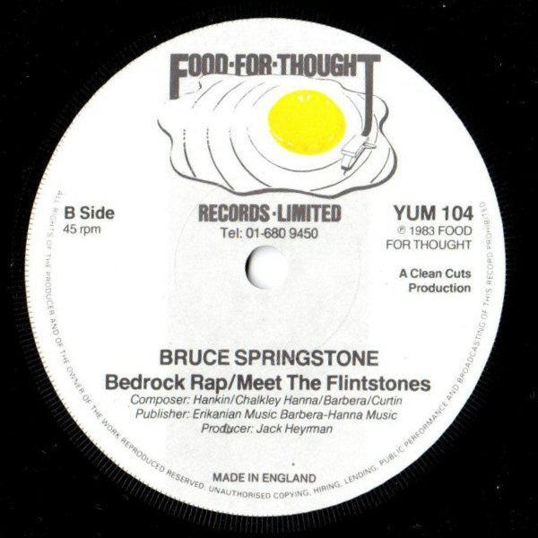 Bruce Springstone : Take Me Out To The Ball Game (7", Single)