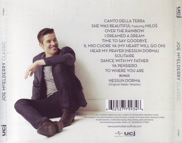 Joe McElderry : Classic (CD, Album)