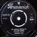 Brenda Lee : I Wonder (7", Single, 4-p)