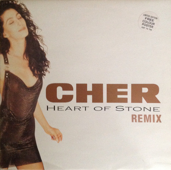 Cher : Heart Of Stone (Remix) (12", Single, Ltd)