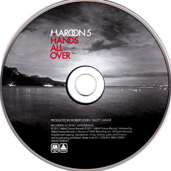 Maroon 5 : Hands All Over (CD, Album, RE)