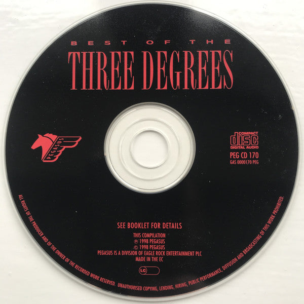 The Three Degrees : Best Of The Three Degrees (CD, Comp)