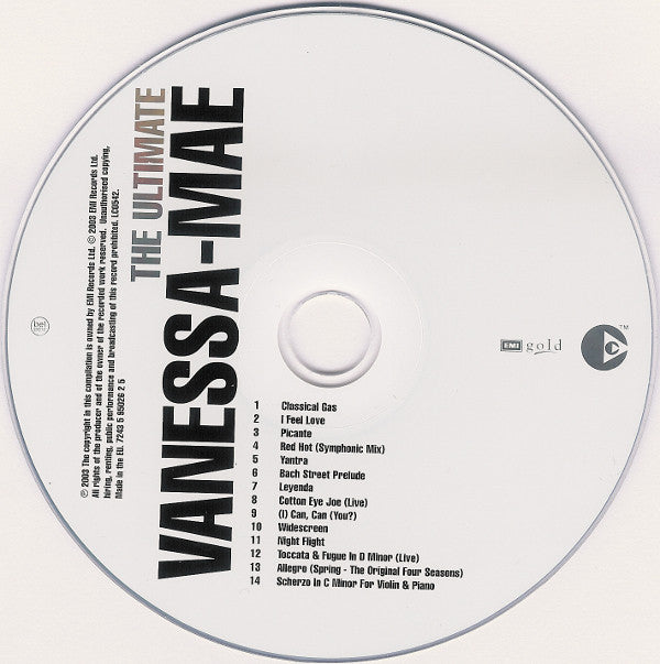 Vanessa-Mae : The Ultimate Vanessa-Mae (CD, Comp, Copy Prot.)