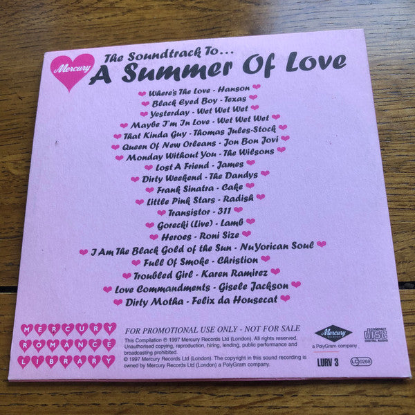 Various : A Summer Of Love (CD, Comp, Promo)