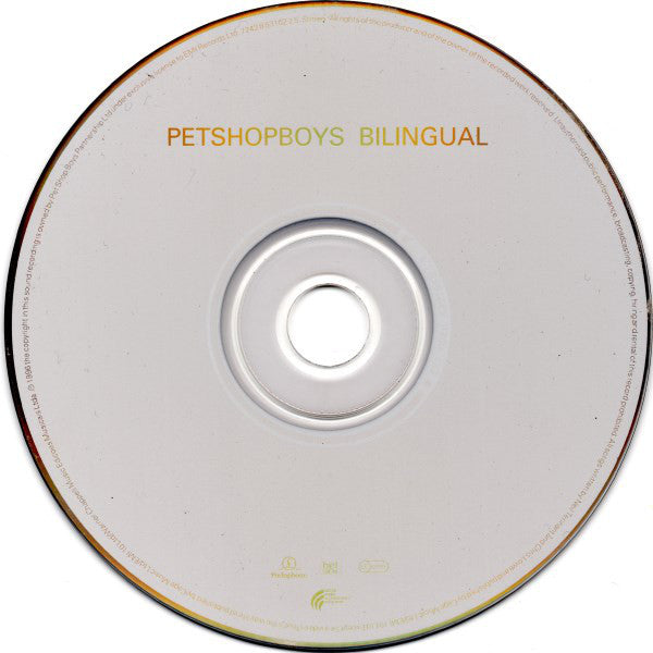 Pet Shop Boys : Bilingual (CD, Album)