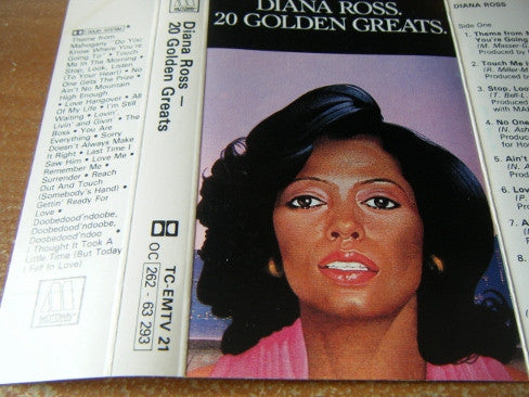 Diana Ross : 20 Golden Greats (Cass, Comp)