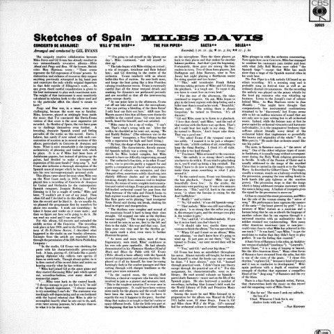 Miles Davis : Sketches Of Spain (LP, Album, RE)