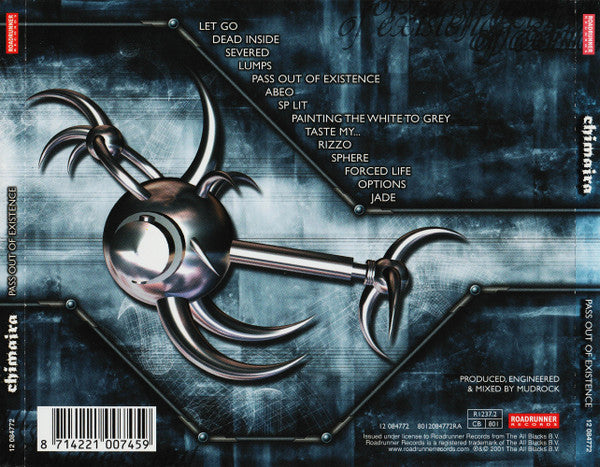Chimaira : Pass Out Of Existence (CD, Album)