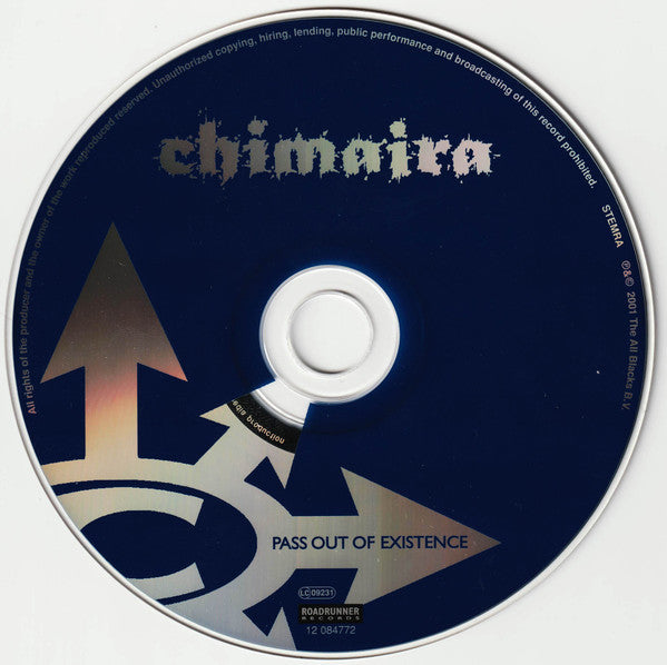 Chimaira : Pass Out Of Existence (CD, Album)