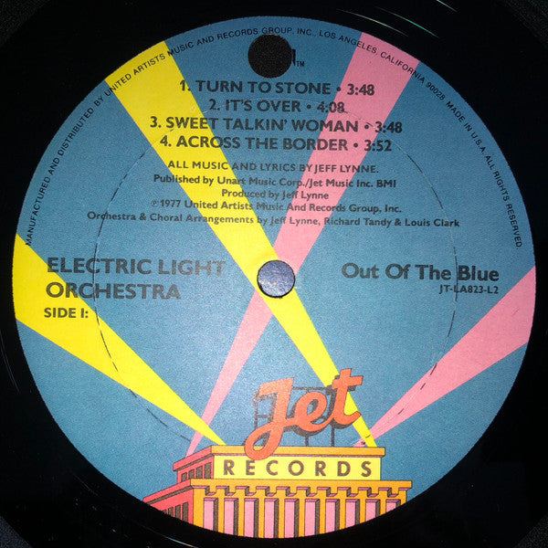 Electric Light Orchestra : Out Of The Blue (2xLP, Album, Gat)