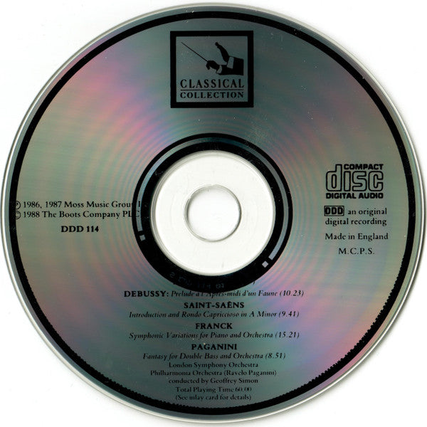 Maurice Ravel, Claude Debussy : Bolero / Prelude A L'Apres-Midi D'un Faune (CD, Album)