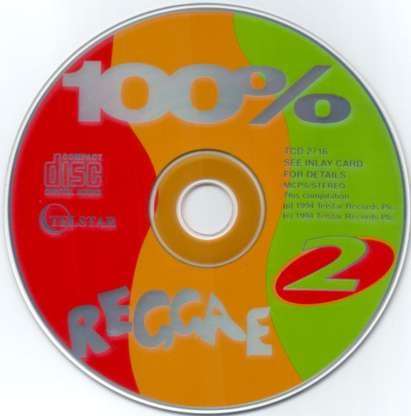 Various : 100% Reggae 2 (CD, Comp)