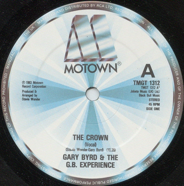 Gary Byrd & The G.B. Experience : The Crown (12", Single, Com)