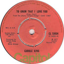 Carole King : Hard Rock Cafe (7", Single, Kno)