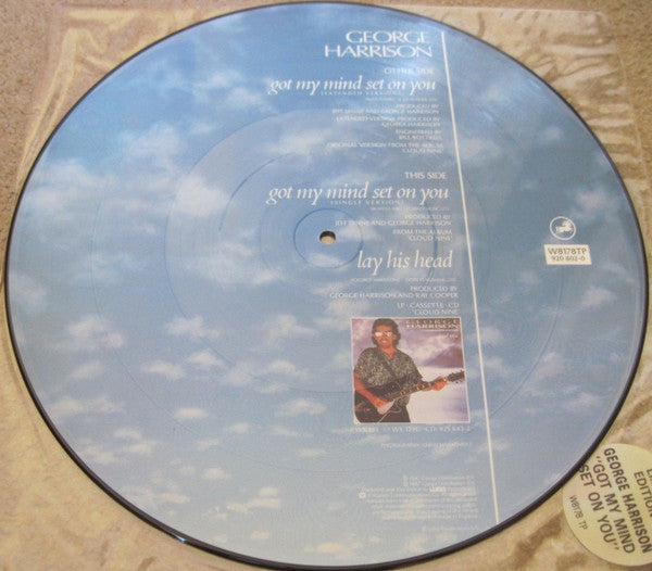 George Harrison : Got My Mind Set On You (Extended Version) (12", Ltd, Pic)