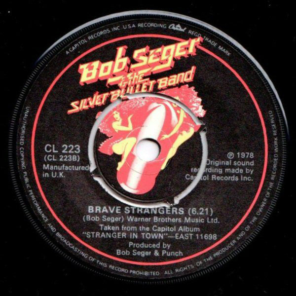 Bob Seger And The Silver Bullet Band : Hollywood Nights (7", Single)