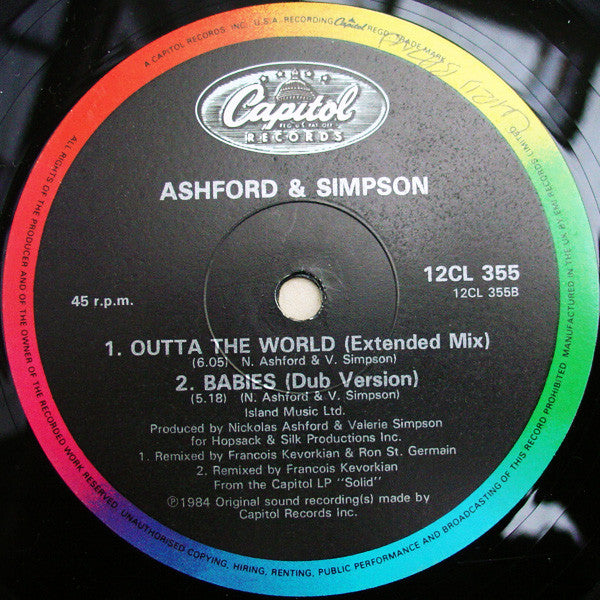 Ashford & Simpson : Babies (Extended Mix) (12")