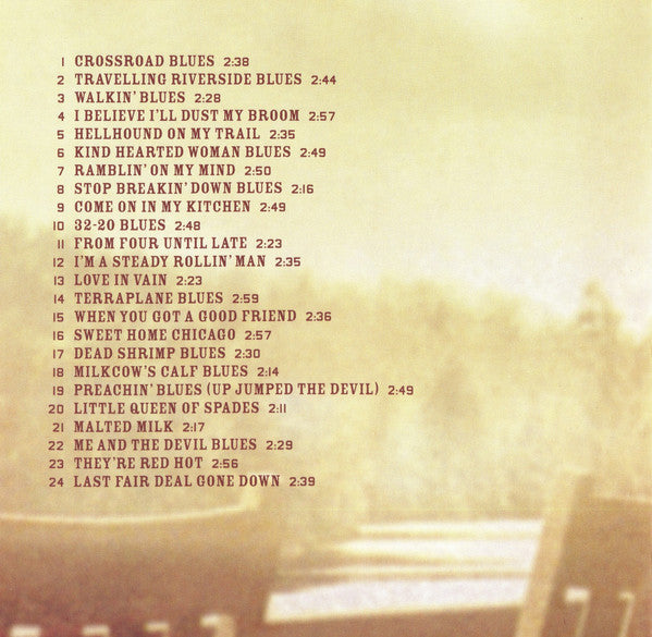 Robert Johnson : Contracted To The Devil (CD, Comp)