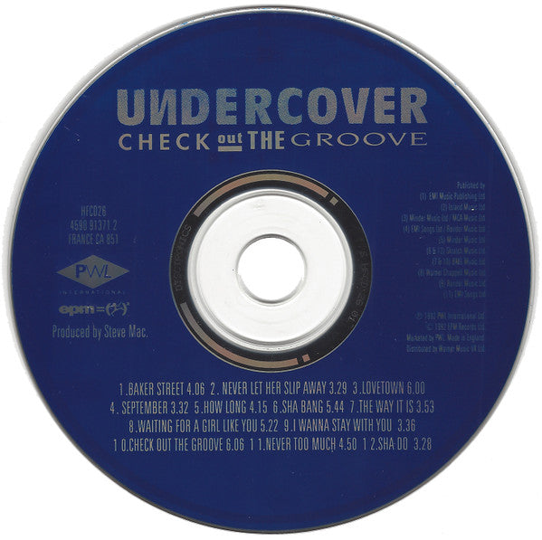 Undercover : Check Out The Groove (CD, Album)