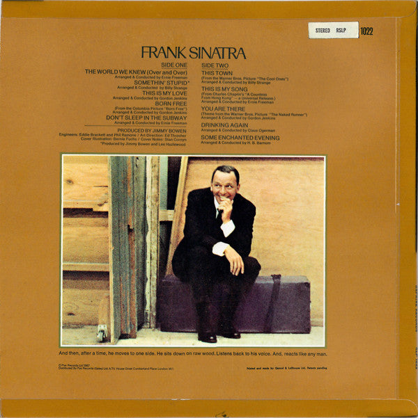 Frank Sinatra : The World We Knew (LP, Album)