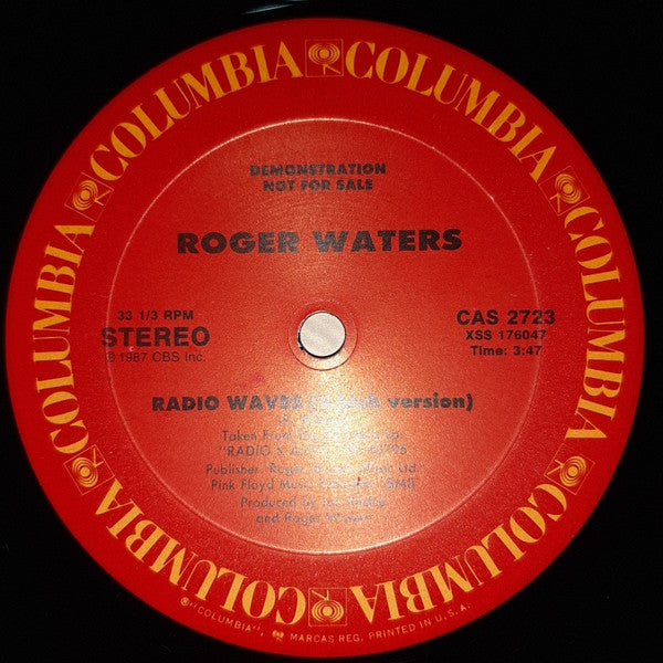 Roger Waters : Radio Waves (12", Single, Promo)