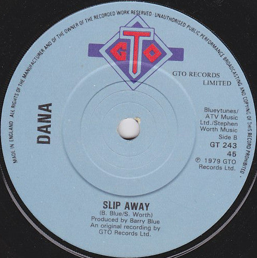 Dana (9) : Something's Cooking In The Kitchen (7", Single)