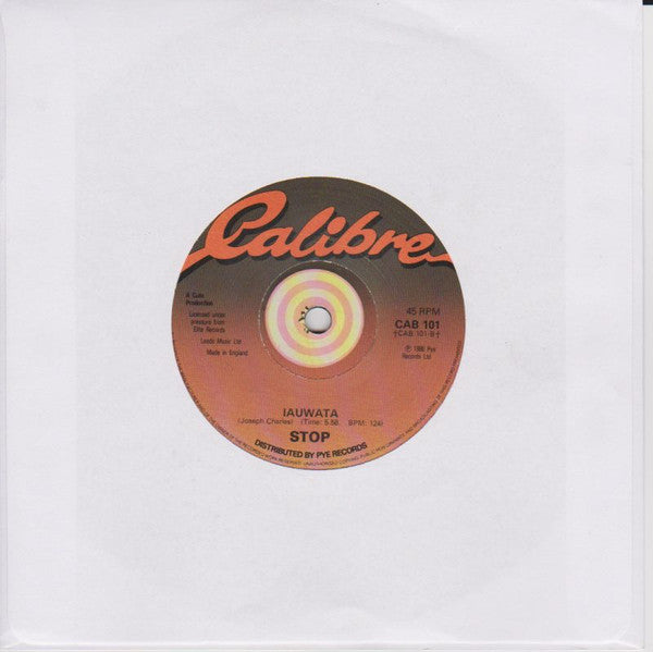 Stop (10) : I Can Feel It (7")