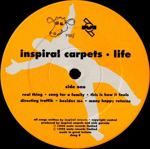 Inspiral Carpets : Life (LP, Album, Emb)