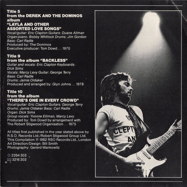 Eric Clapton : Time Pieces - The Best Of Eric Clapton (CD, Comp, RE)