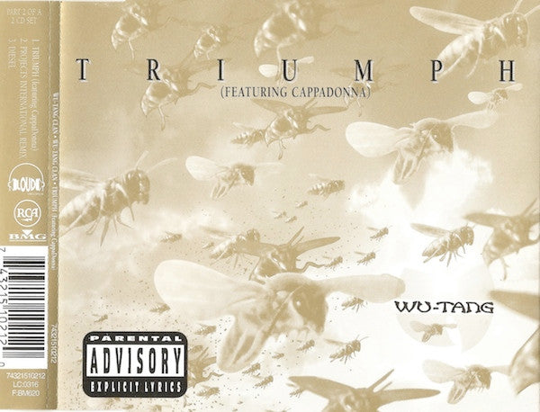Wu-Tang Clan Featuring Cappadonna : Triumph (CD, Single, Par)