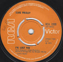 Elvis Presley : I've Lost You (7", Single)